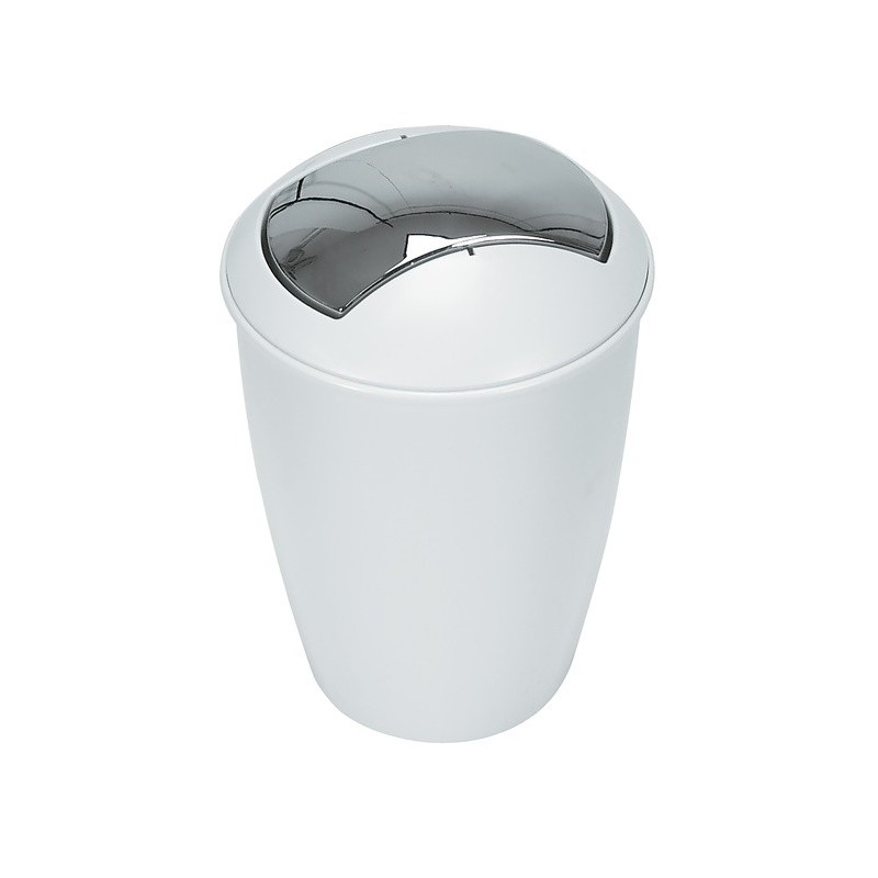 Spirella Pattumiera da bagno manuale PP ATLANTA 5L Bianco Spirella