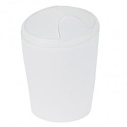 Spirella Cubo de basura basculante Polipropileno MOVE 2L Frosty Blanco Spirella