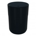 Spirella Cubo de basura basculante PS COCCO 5L Negro Spirella