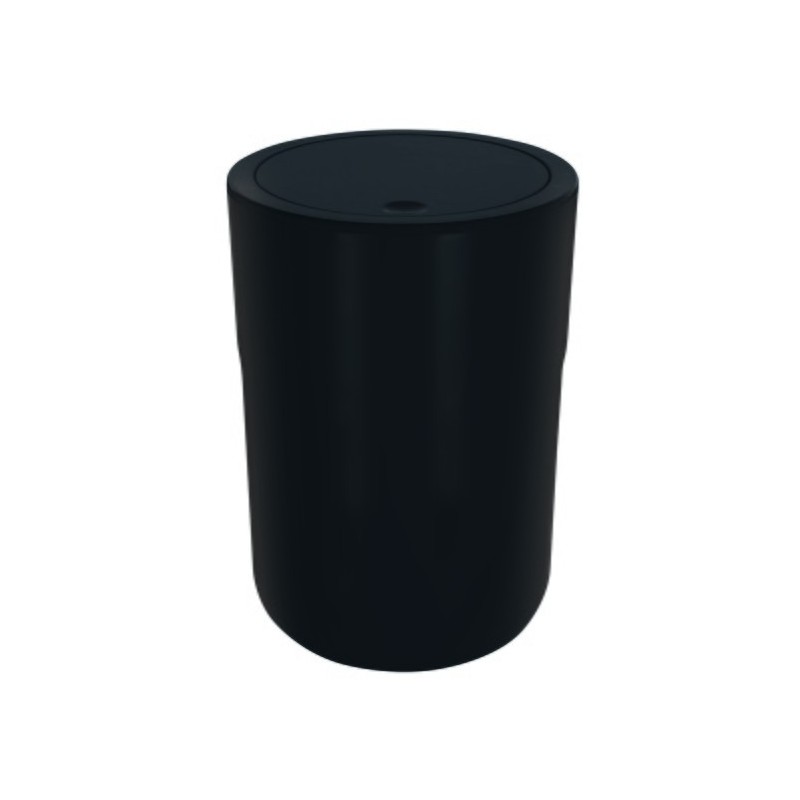 spirella Poubelle à  bascule COCCO 5L Noir Spirella