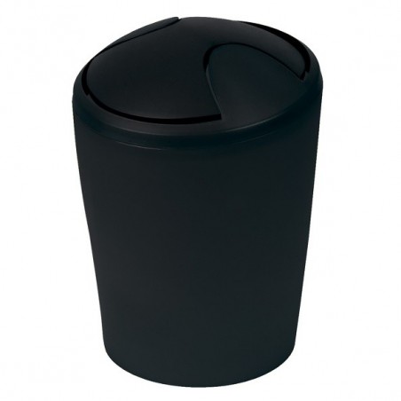 Spirella Pattumiera da bagno manuale PP MOVE 2L Nero Spirella