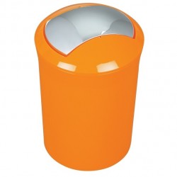 Poubelle à bascule PS SYDNEY 5L Orange Spirella Spirella