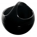 Spirella Poubelle à bascule PS BOWL 1L Noir Spirella
