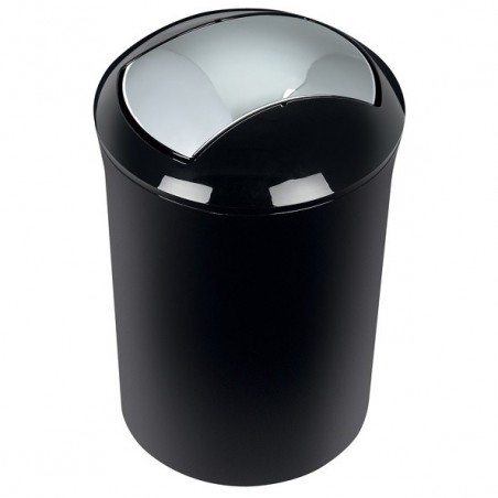 Spirella Tipping bin PS SYDNEY 5L Black Spirella