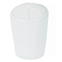 Spirella Pattumiera da bagno manuale PP MOVE 5L Bianco Spirella