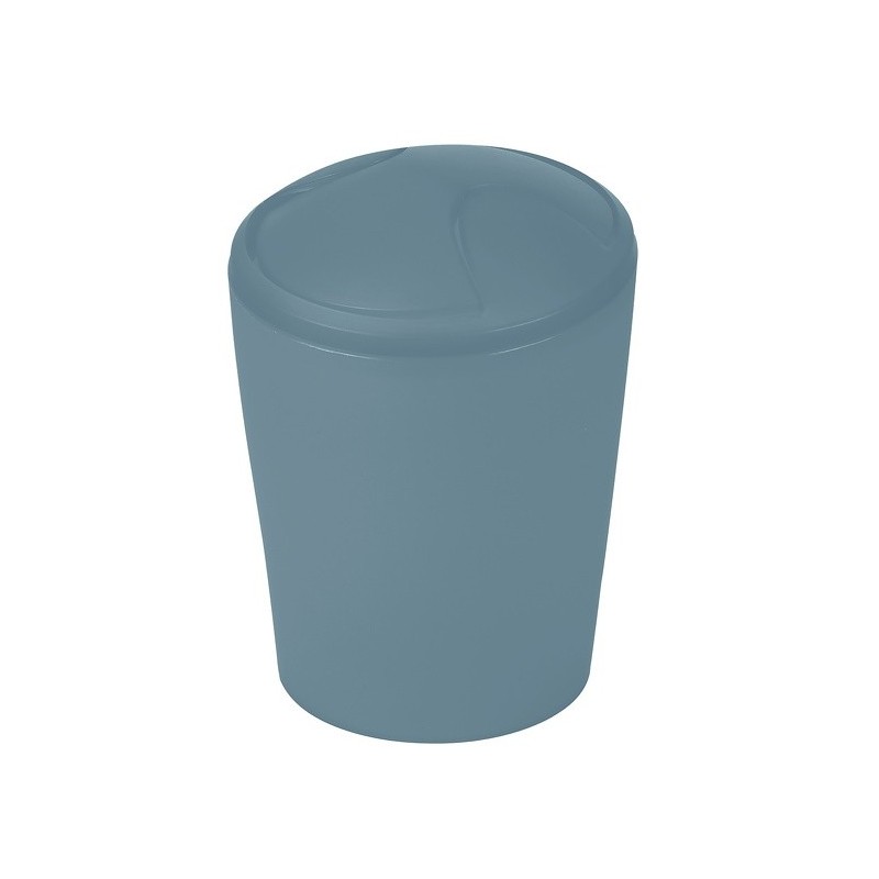 Spirella Cubo de basura basculante Polipropileno MOVE 5L Frosty Gris Spirella
