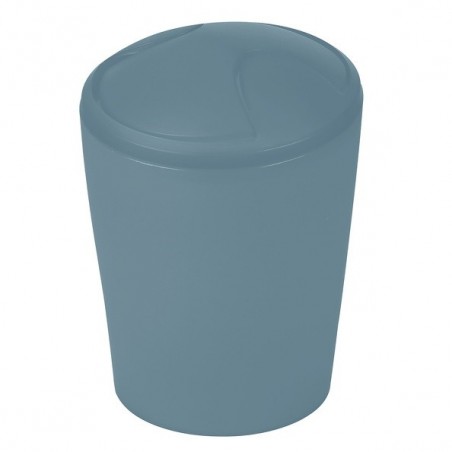 Spirella Cubo de basura basculante Polipropileno MOVE 5L Frosty Gris Spirella
