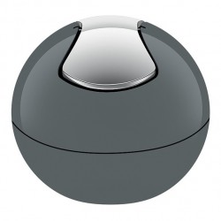 Poubelle à bascule PP BOWL 1L Gris foncé Spirella