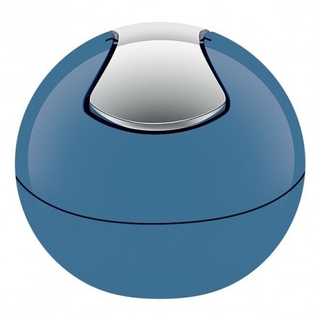 Poubelle à bascule PP BOWL 1L Bleu Denim Spirella Spirella