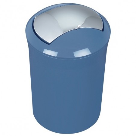 Spirella Cubo de basura basculante PS SYDNEY 5L Denim Spirella