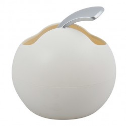 Spirella Pattumiera da bagno manuale PS BOWL OPACO 1L Bianco Spirella