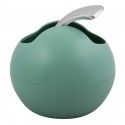 Spirella Pattumiera da bagno manuale PS BOWL OPACO 1L Verde Spirella