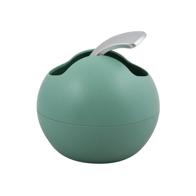 Spirella Schwingdeckeleimer PS BOWL MATT 1L Grün Spirella