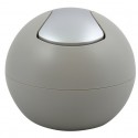 Poubelle à bascule PS BOWL matT 1L Taupe Spirella Spirella