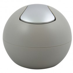 Spirella Poubelle à bascule PS BOWL MATT 1L Taupe
