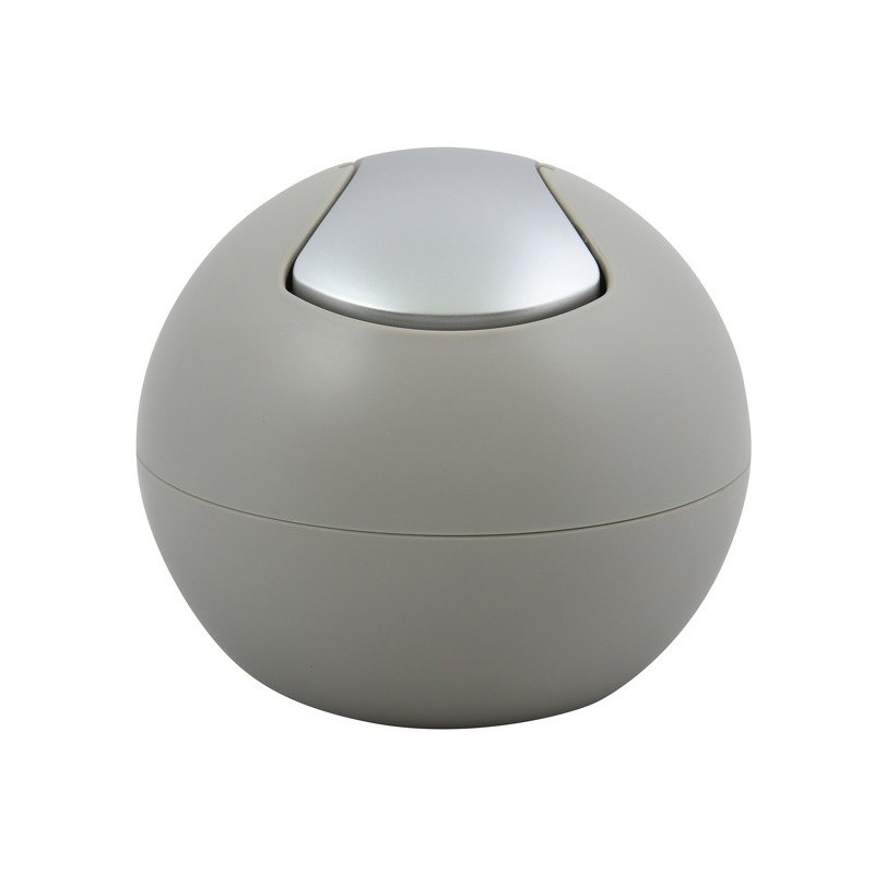 Spirella Pattumiera da bagno manuale PS BOWL OPACO 1L Taupe Spirella