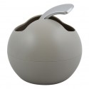 Poubelle à bascule PS BOWL matT 1L Taupe Spirella Spirella