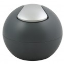 Poubelle à bascule PS BOWL matT 1L Gris Spirella Spirella
