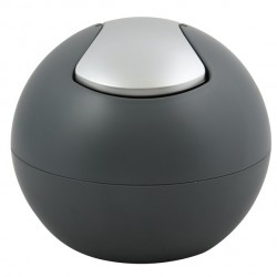 Spirella Pattumiera da bagno manuale PS BOWL OPACO 1L Grigio Spirella