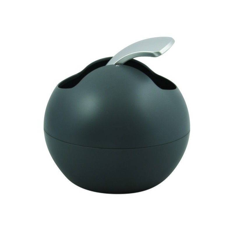 Poubelle à bascule PS BOWL matT 1L Gris Spirella Spirella