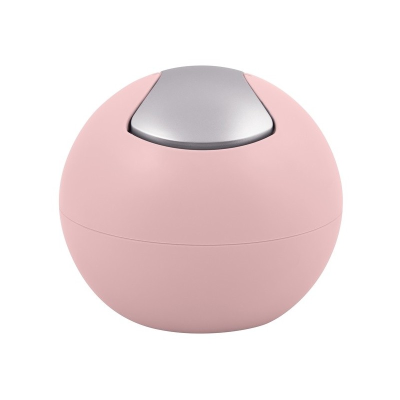 Spirella Schwingdeckeleimer PS BOWL MATT 1L Rosa Spirella