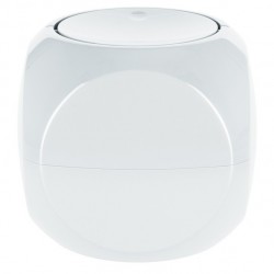 Spirella Cubo de basura basculante Polipropileno DICE 1L Blanco Spirella