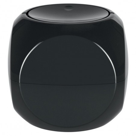à bascule Poubelle PP DICE 1L Noir Spirella Spirella