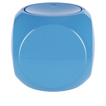 Spirella Pattumiera da bagno manuale PP DICE 1L Blu Spirella