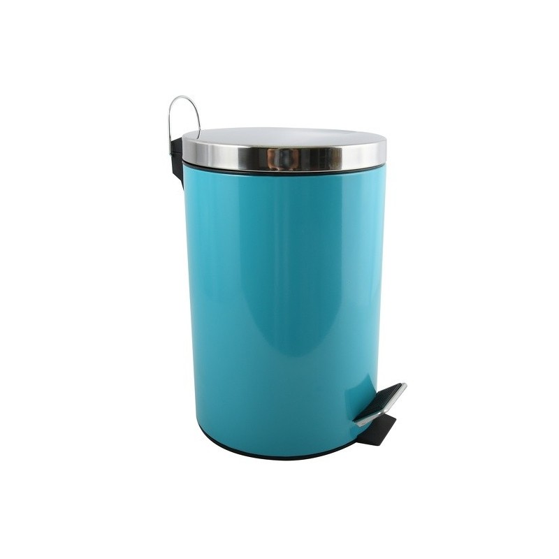 MSV Pedal bin Stainless Steel  12L Blue MSV