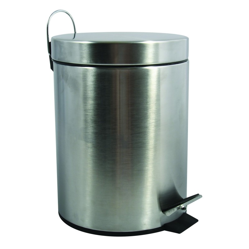 MSV Cubo de pedal Acero Inoxidable 20L MSV