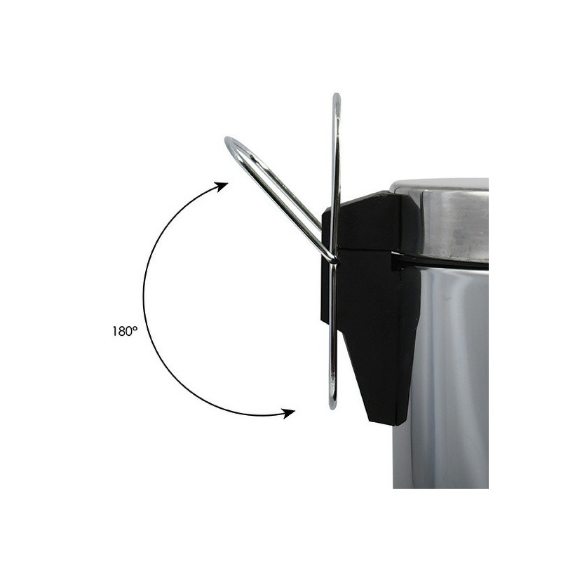 MSV Pedal bin Stainless steel  20L Mirror MSV