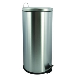 MSV Pattumiera a Pedale in acciaio inossidabile 30L MSV