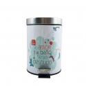 MSV Badezimmer Treteimer Edelstahl 3L Bath & Love MSV