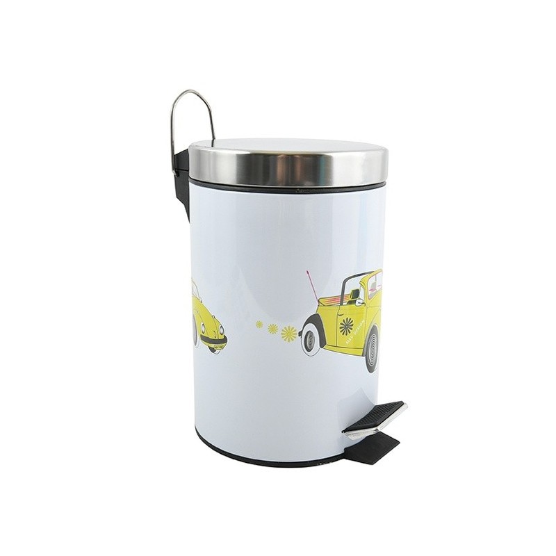 spirella Poubelle à  pédale Inox 3L Cox 70's MSV