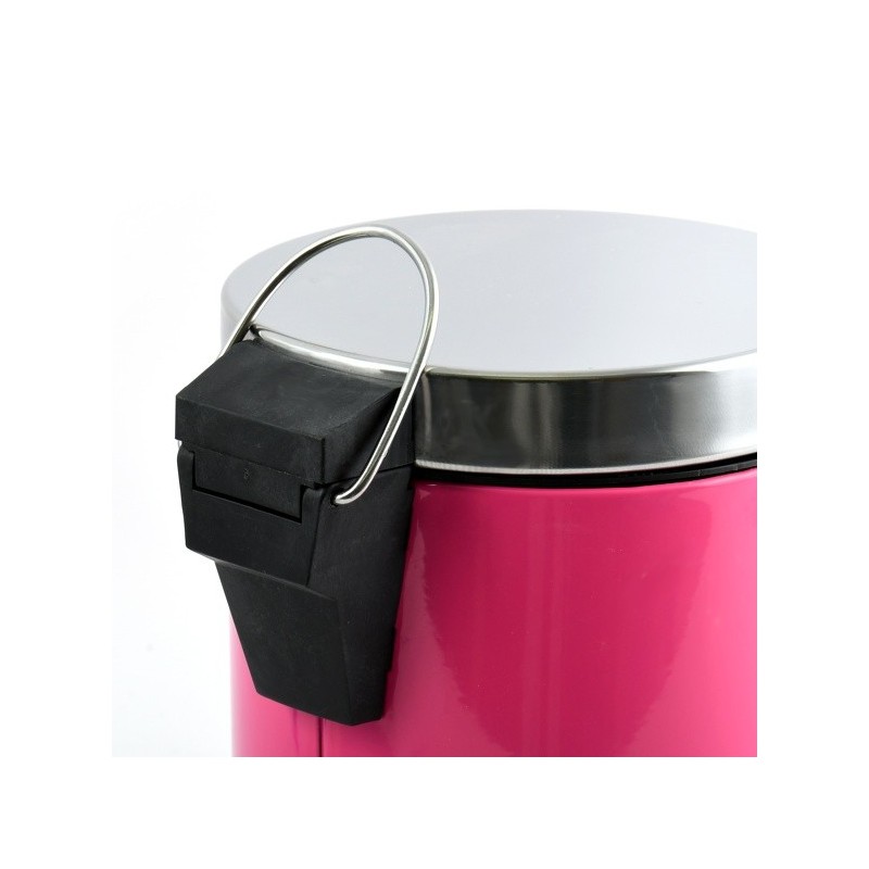 MSV Cubo de pedal Acero 3L Fucsia MSV