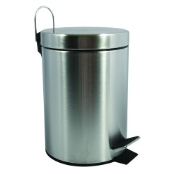 MSV Pedal Bin Stainless steel 3L Satin stainless steel
