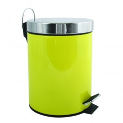 MSV Pedal Bin Stainless Steel 3L Green