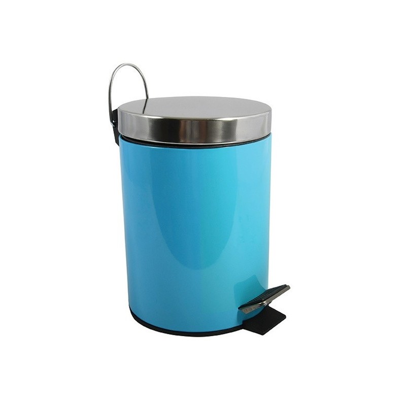 MSV Pedal Bin Stainless steel 5L Blue MSV