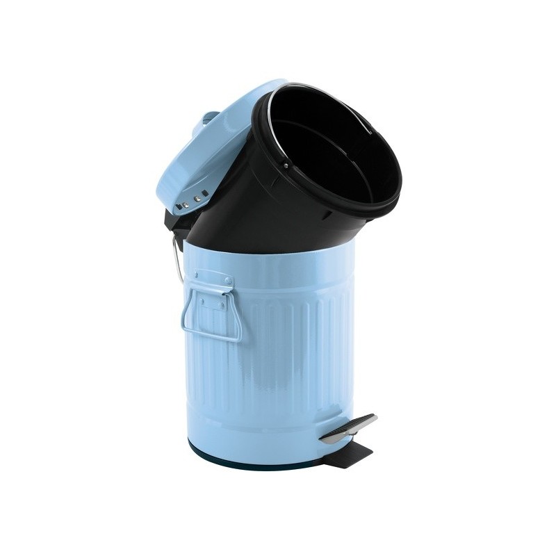 MSV Pedal Bin Steel HABANA 3L Pastel Blue MSV