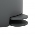 Poubelle à pédale PP OSAKI 3L Gris Anthracite mat MSV MSV