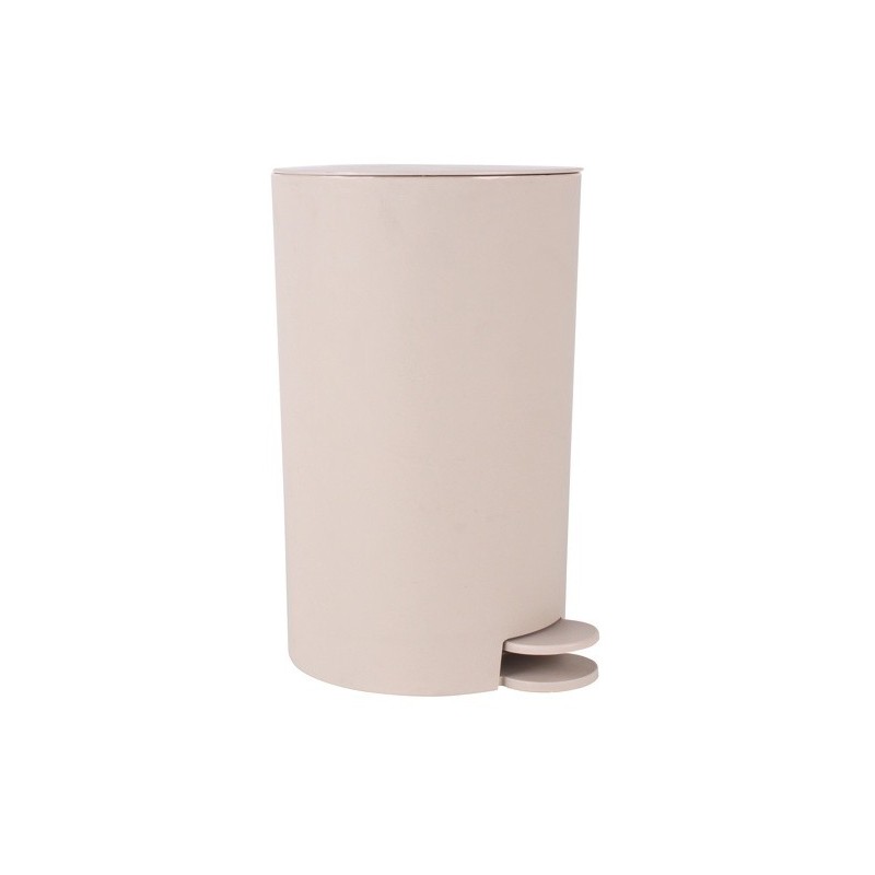 Poubelle à pédale PP OSAKI 3L Beige mat MSV MSV