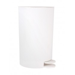 MSV Pattumiera da bagno a pedale PP OSAKI 3L Bianco MSV