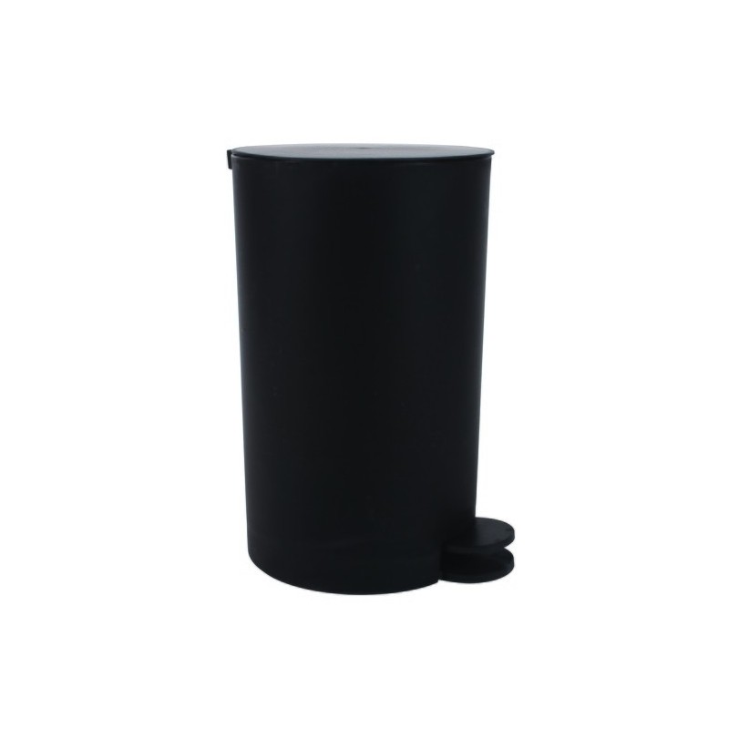 spirella Poubelle à  pédale OSAKI 3L Noir mat MSV