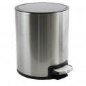 Poubelle à pédale Inox RIKU 3L Brossé Spirella Spirella