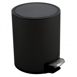 Spirella Pedal Bin Stainless Steel RIKU  3L Matte Black Spirella