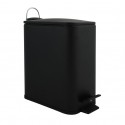 Poubelle à pédale Acier ERIK 5L Noir mat Spirella Spirella