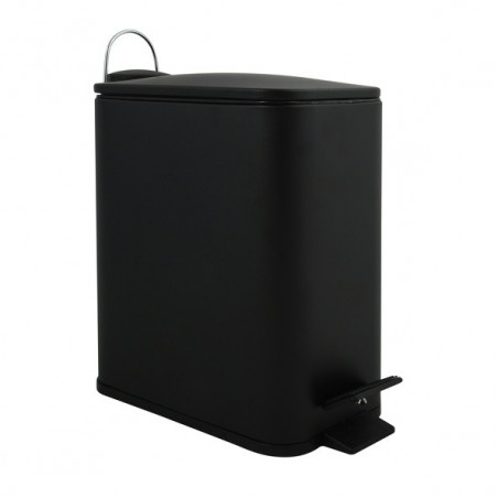 Poubelle à pédale Acier ERIK 5L Noir mat Spirella Spirella