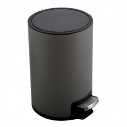Spirella Pedal Bin Stainless Steel RIKU  5L Matt Gray Spirella