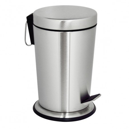 MSV Cubo de pedal Acero Inoxidable CONIC 5L Acero MSV