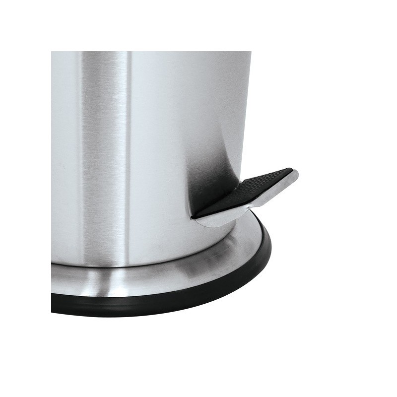 MSV Cubo de pedal Acero Inoxidable CONIC 5L Acero MSV